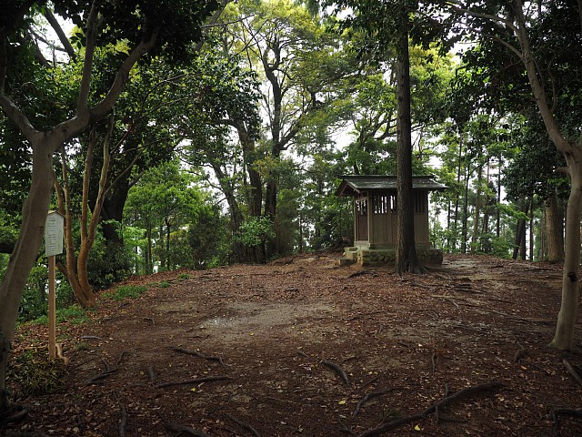 八王子城本丸跡