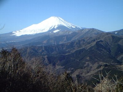神奈川県・不老山より富士山