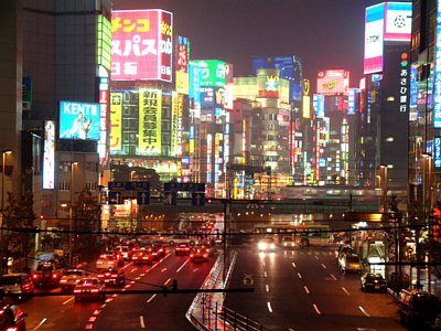 東京都・新宿の夜景