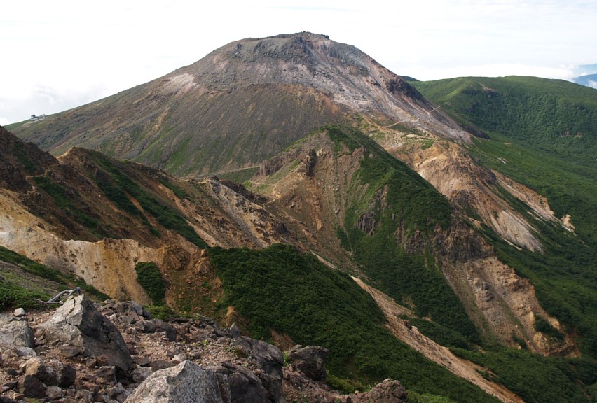 朝日岳より茶臼岳