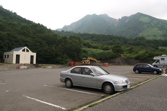 峠の茶屋駐車場