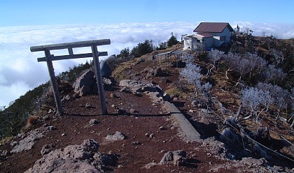 男体山山頂