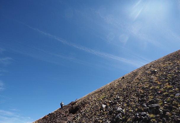 前掛山登山道