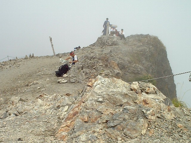 白馬岳山頂