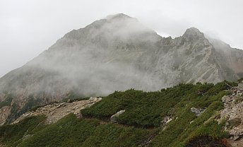 五龍岳手前