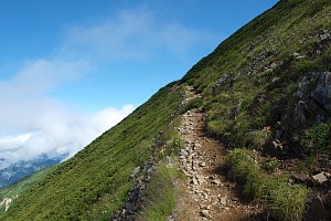 布引山西斜面