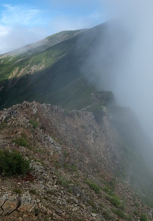 鹿島槍南峰