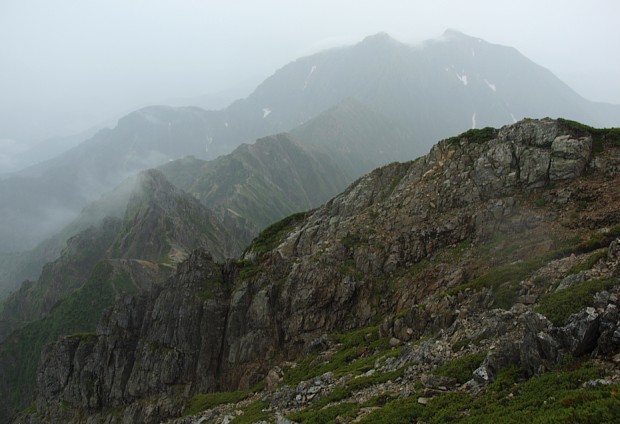 鹿島槍・五龍縦走路