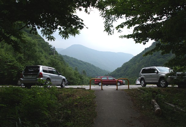 新穂高登山者用駐車場