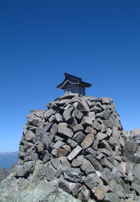 奥穂の空