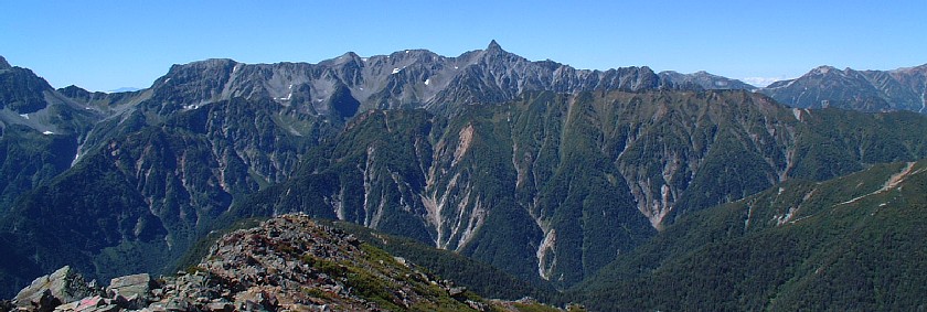 槍ヶ岳山稜