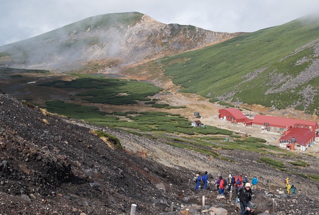 剣ヶ峰登山道