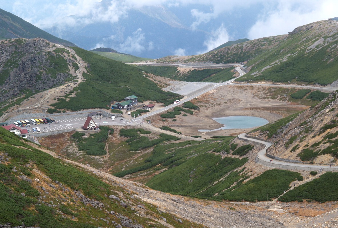 乗鞍岳山上