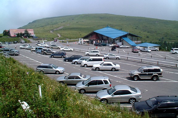 車山肩駐車場