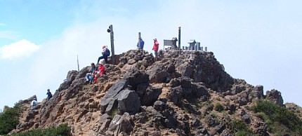 赤岳山頂