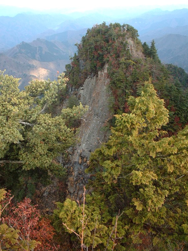 西岳から秩父方面