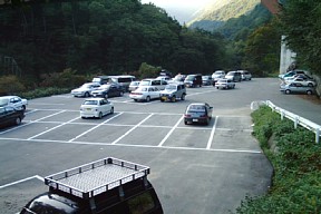 西沢渓谷駐車場