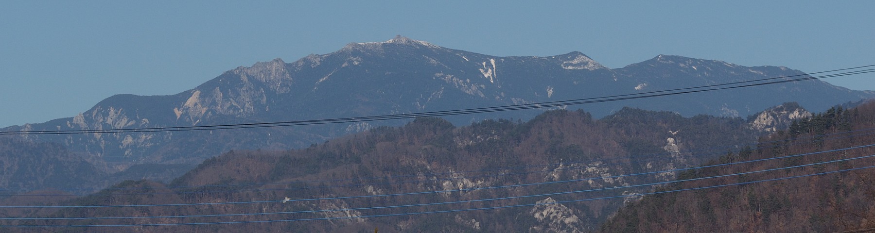 大日岩から金峰山