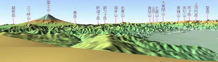 大菩薩嶺から南西/28mm