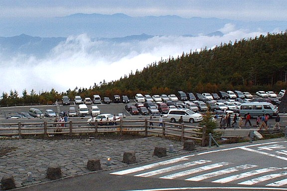 富士スバルライン五合目駐車場