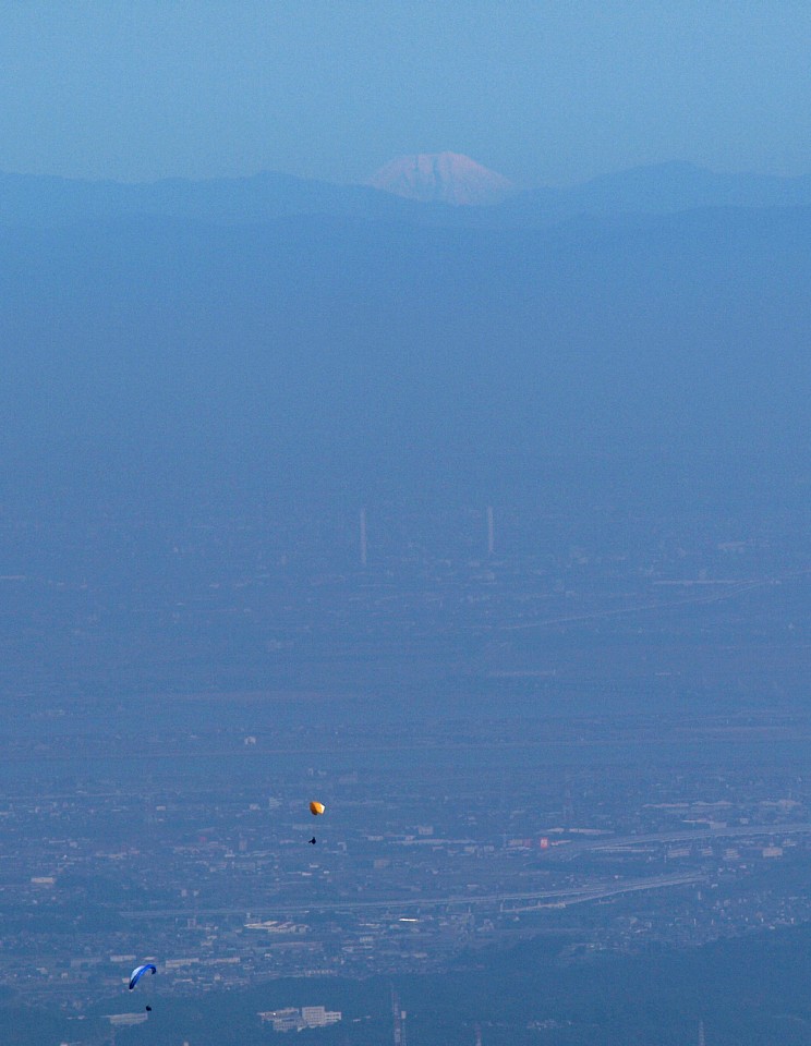 水沢岳から富士