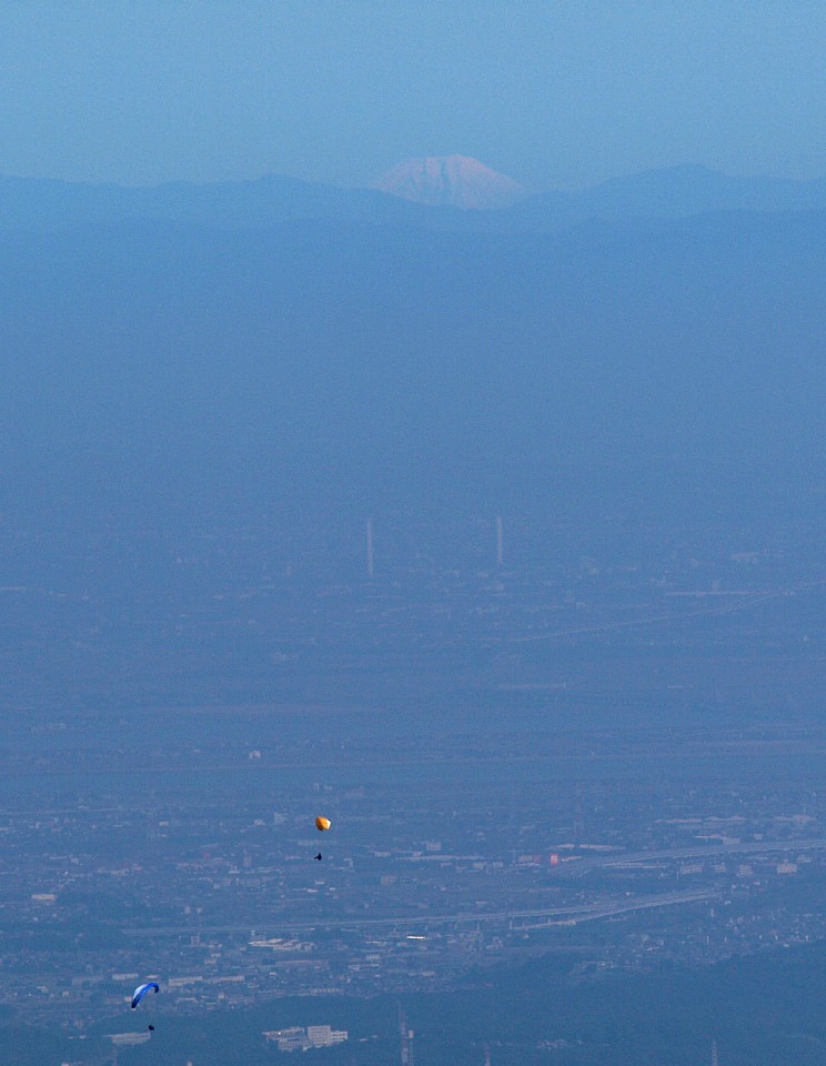 水沢岳から富士