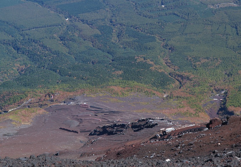 吉田口・河口湖口登山道