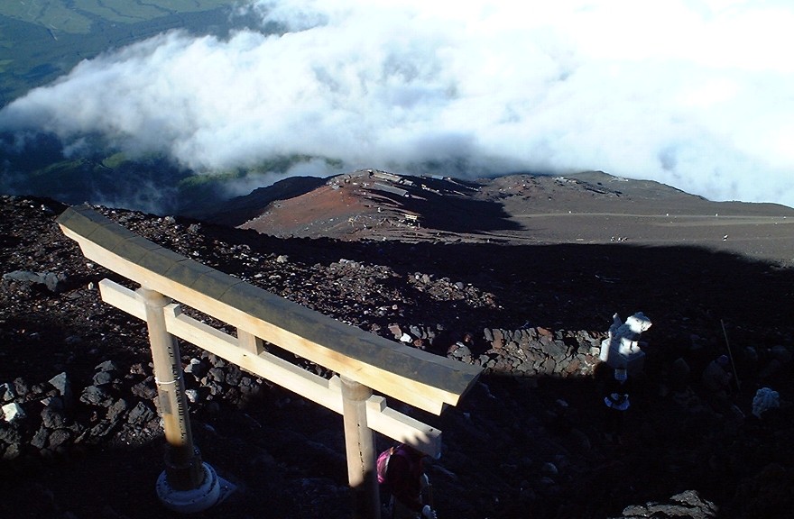 吉田登山道終点