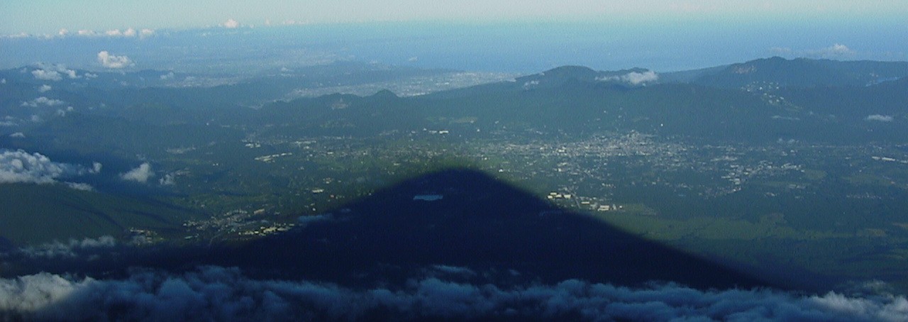 富士山から東方