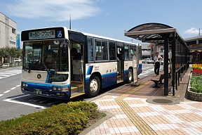 ロープウェイ駅行きバス