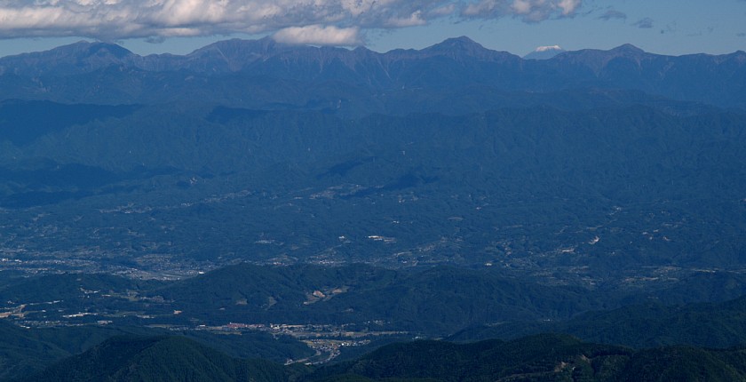 恵那山より富士