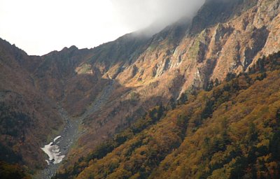 秋の大樺沢