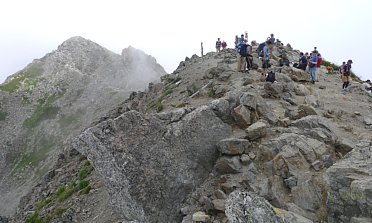 北岳山頂