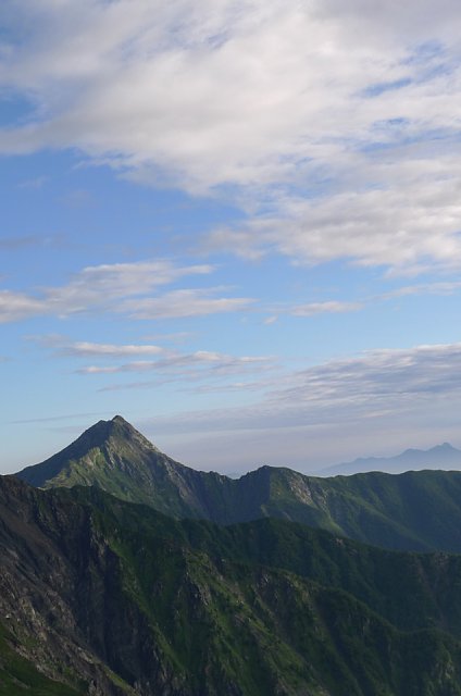 北岳の空