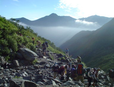 高嶺・地蔵岳・観音岳