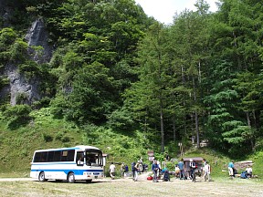 鳥倉登山口バス停