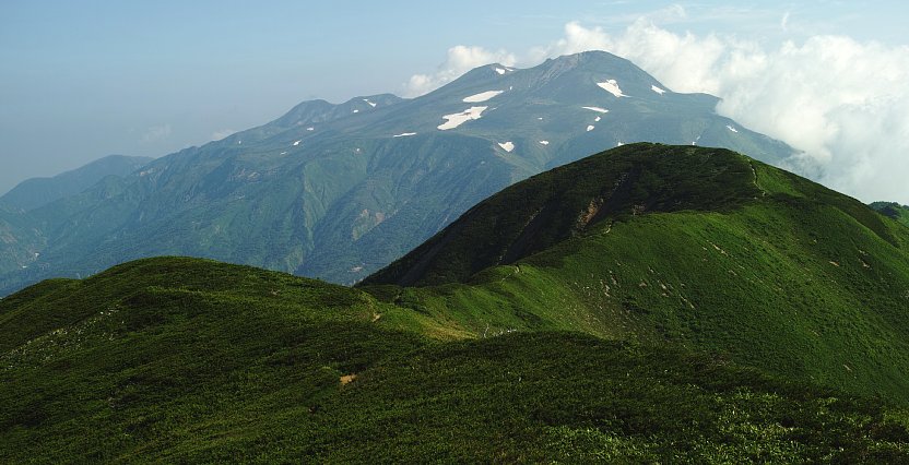 別山より白山