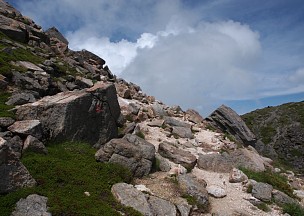 大汝峰登山道