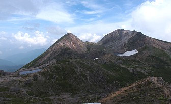 白山山上部