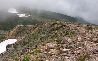 大汝峰下山道