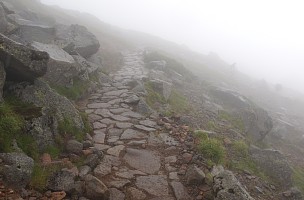 御前峰登山道