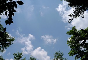 昼の空