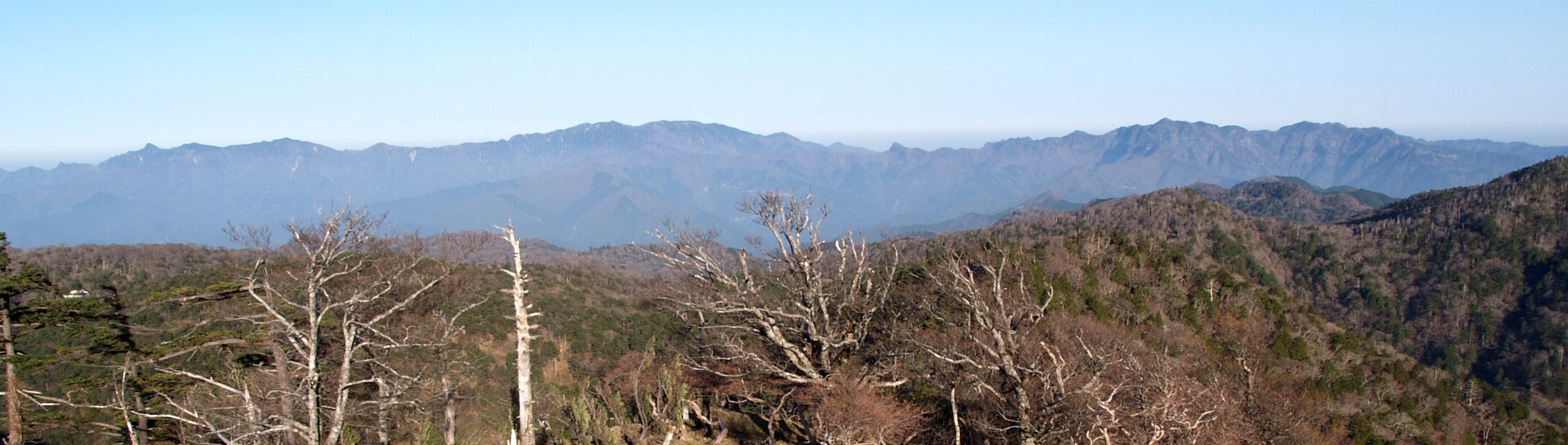 大峰山脈