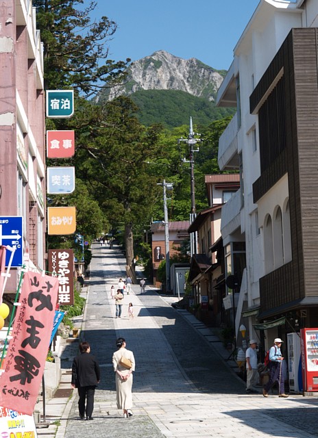 大山寺参道