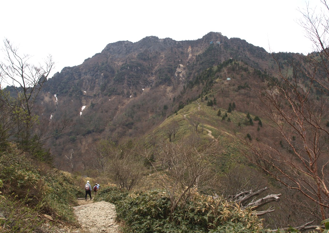 天狗岳から弥山