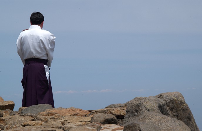 弥山の正午