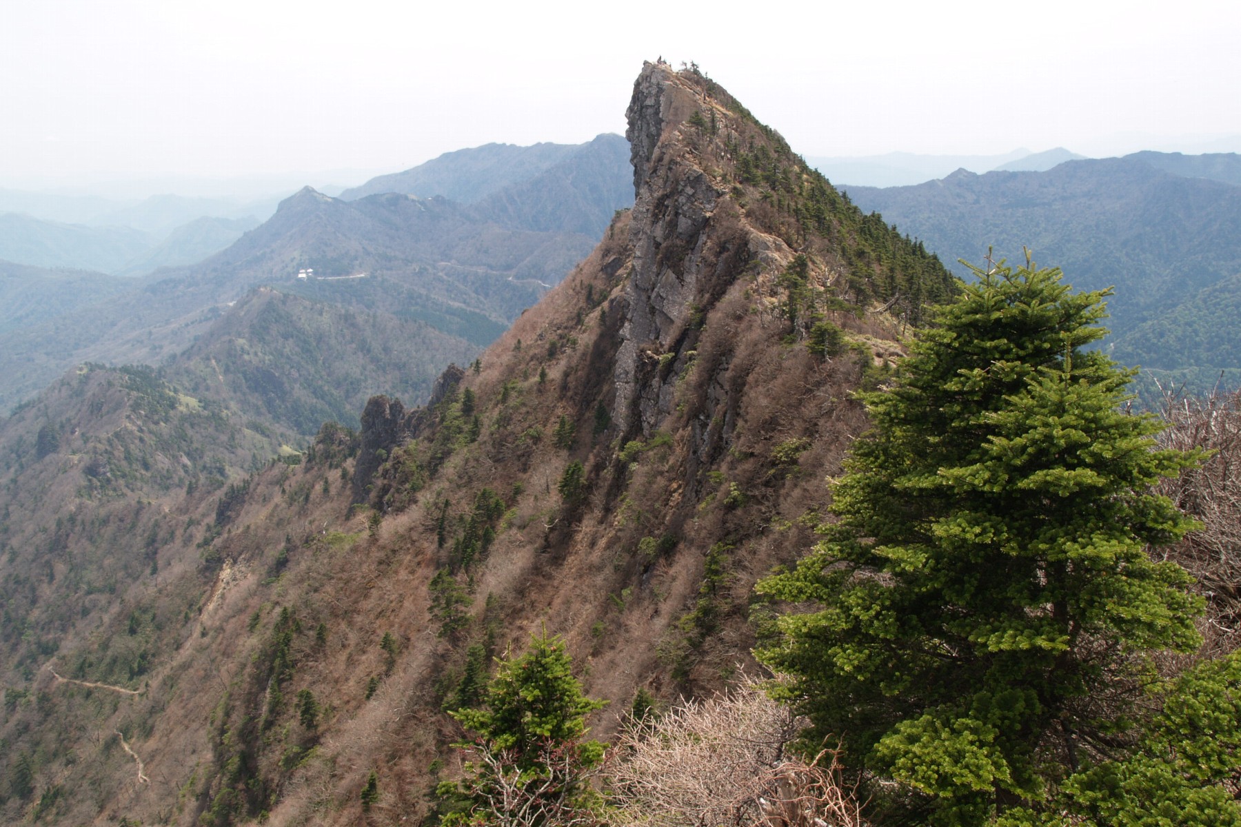 弥山から天狗岳