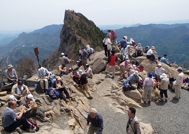 弥山山頂