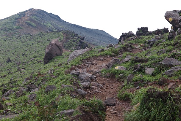 中岳登山道