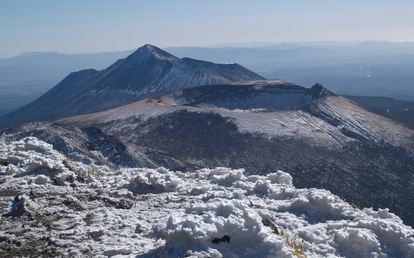 新燃岳、高千穂峰